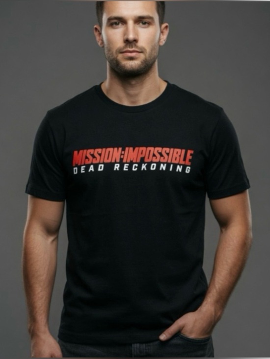 District Other - 🐶Mission: Impossible Black Graphic Tee - Dead Reckoning - Size M